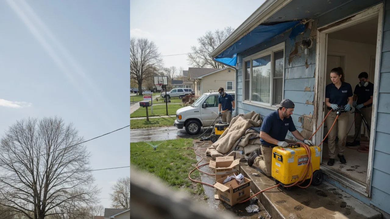 Basement Flood Cleanup in Fletcher, OK near me